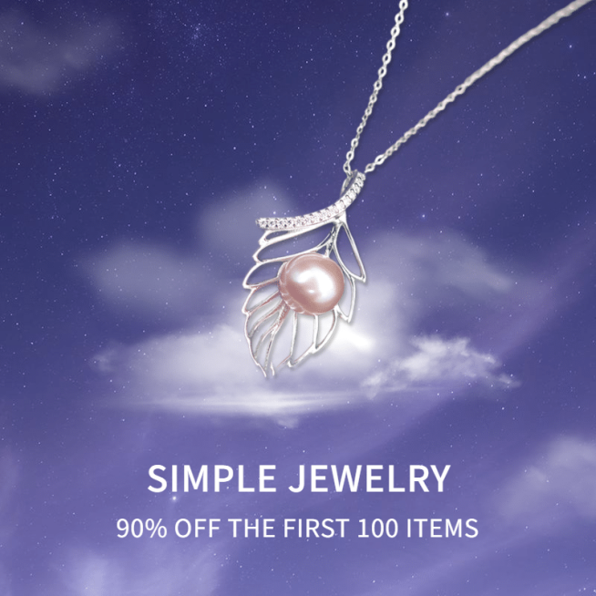 简约跨境电商饰品项链主图预览效果