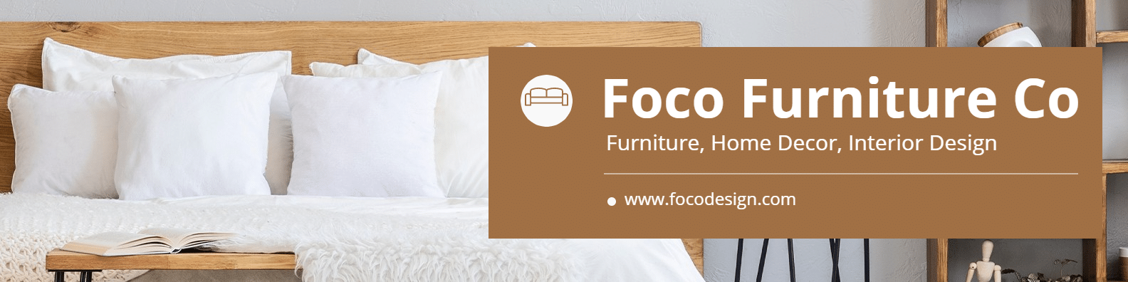 Simple Fashion Furniture Home Decor LinkedIn Banner