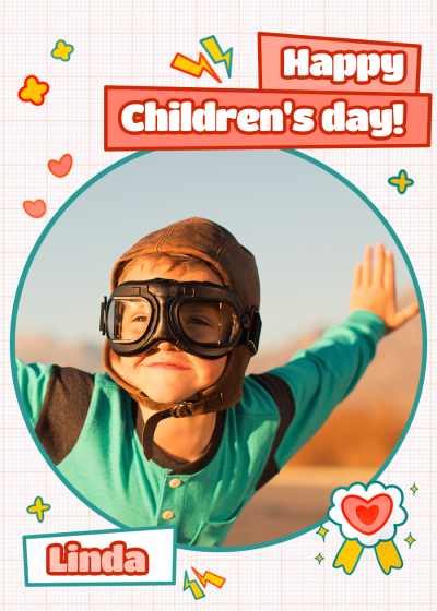 Children‘s Day Greeting Card