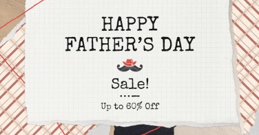 Father's day promotion ecommerce banner