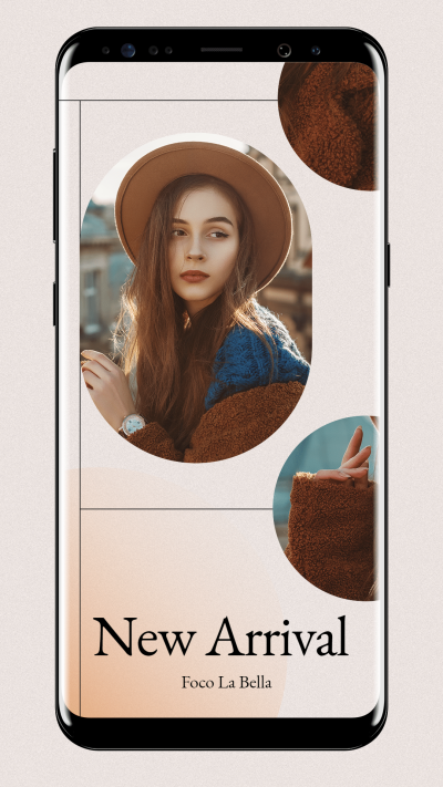 Women's wear New Arrival Phone Simulation Instagram Story