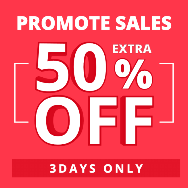 简约跨境电商促销活动主图预览效果