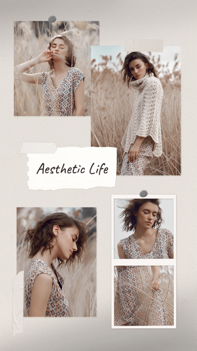 Fashion Photo Collage Instagram Story Image