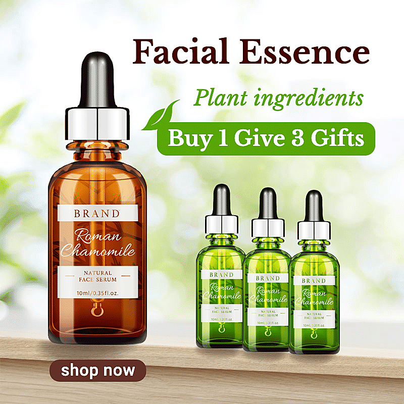 清新跨境电商美妆精华液亚马逊主图