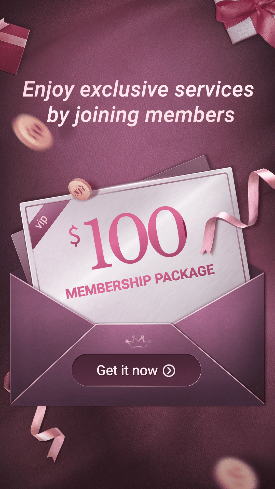 Join VIP Membership Promo Ecommerce Story