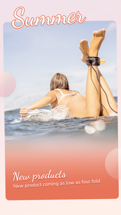 Fashionable Swimwear New Arriving Promotion Ecommerce Story