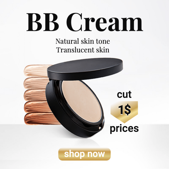 简约跨境美妆粉底液主图预览效果