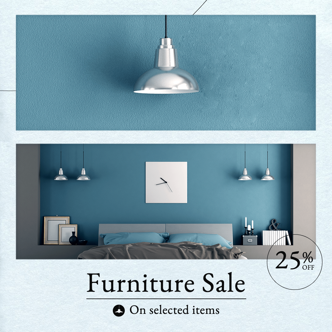 Furniture sale ecommerce product image