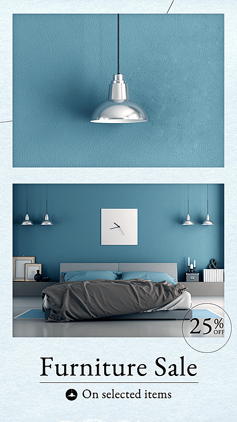 Residential Fruniture Display Promotion Ecommerce Story