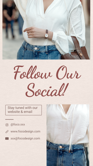Geometry Typesetting Simple Fashion Women's Wear Promotion Ecommerce Story预览效果