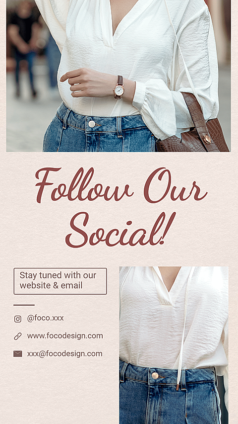 Geometry Typesetting Simple Fashion Women's Wear Promotion Ecommerce Story