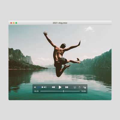 Web interface simulation Instagram post