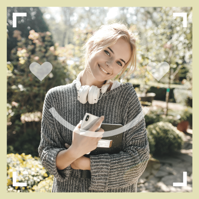 Loving Smiling Face Women's Photos Instagram Post