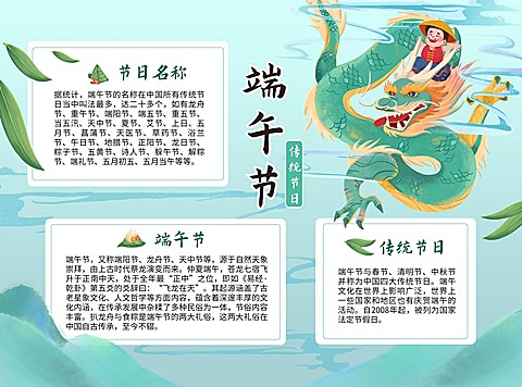 端午节手抄报