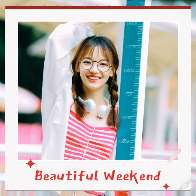 简约卡通拍立得生活晒照预览效果