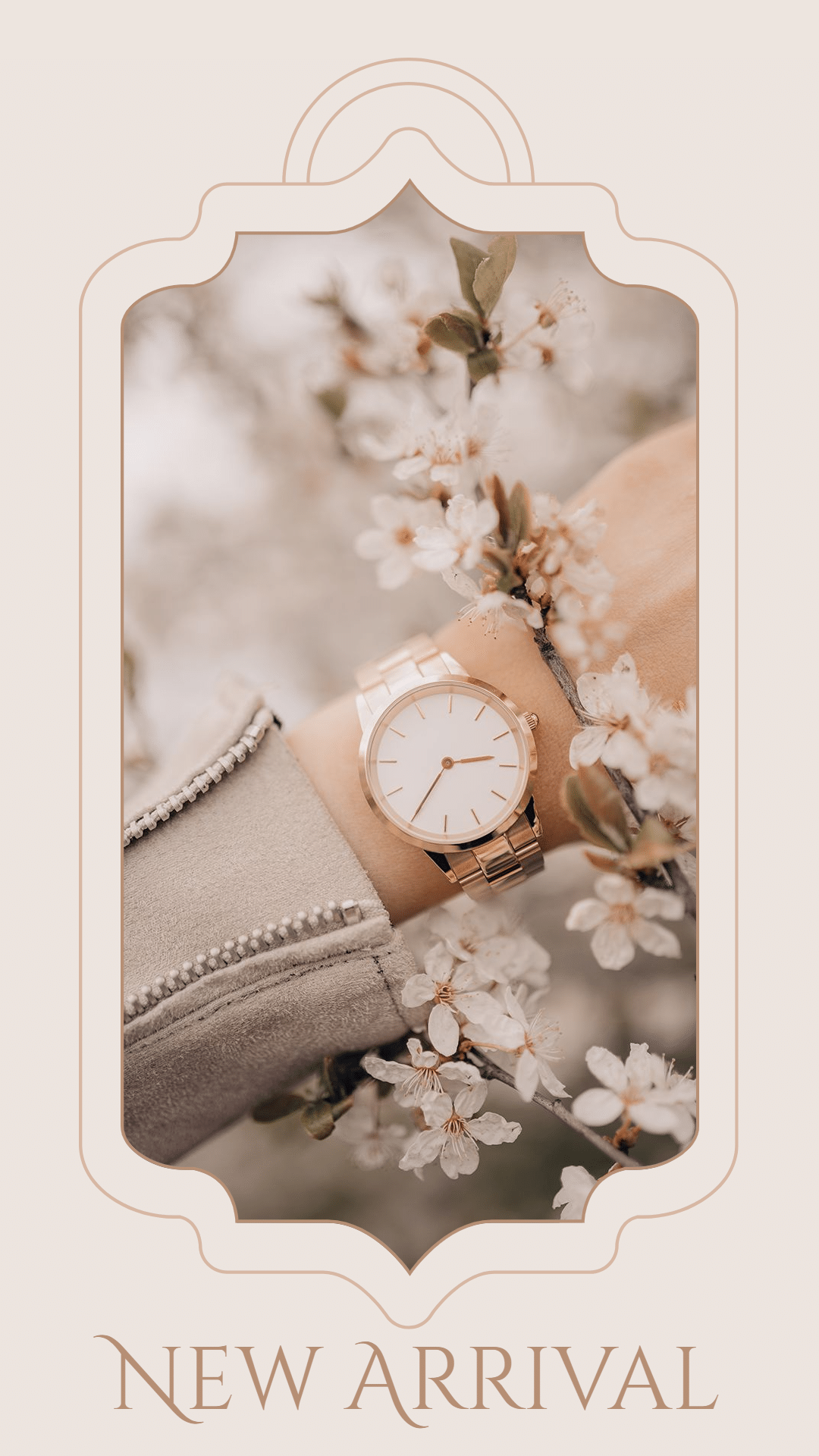 Literary Style Watch New Arrival Ecommerce Story