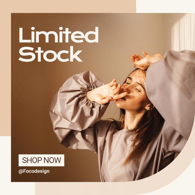 Simple Fashion Sunshine Rectangle Element Women's Wear Display Promotion Ecommerce Story预览效果