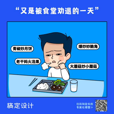 职场吐槽创意动画方图