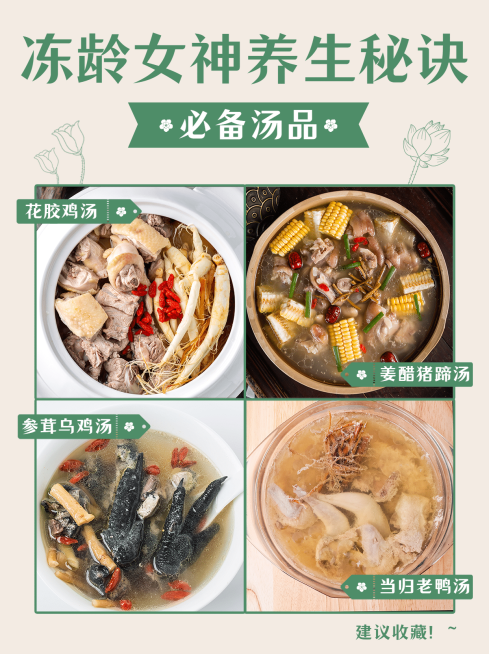 小红书配图保健养生科普日常养生预览效果