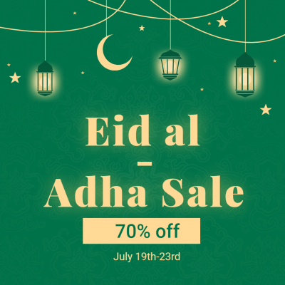Simple Religion Corban Festival Promotion Discount Ecommerce Product Image