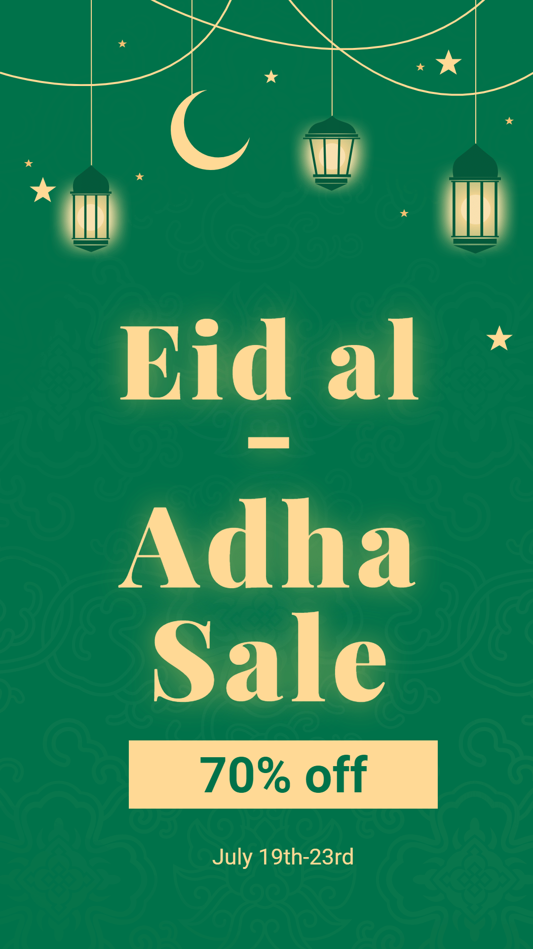Eid al adha Promotion Ecommerce story