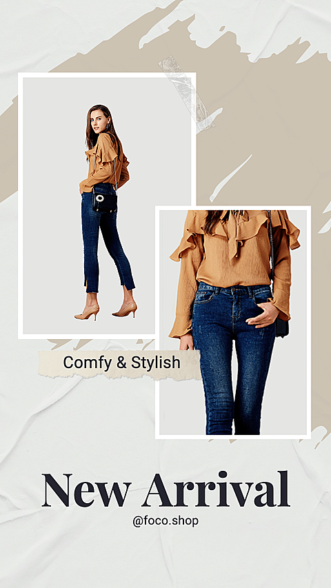 Literary Style Women's Wear New Arrival Ecommerce Story
