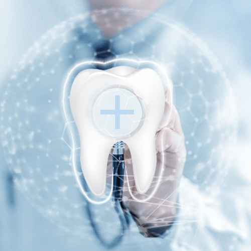 牙科口腔医疗健康公众号简约次图预览效果