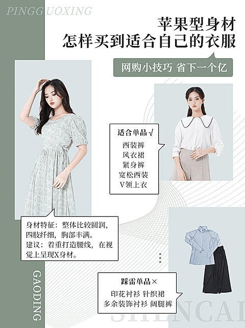 杂志风穿搭科普小红书封面配图