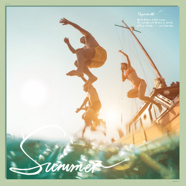 简约文艺夏日生活晒照预览效果