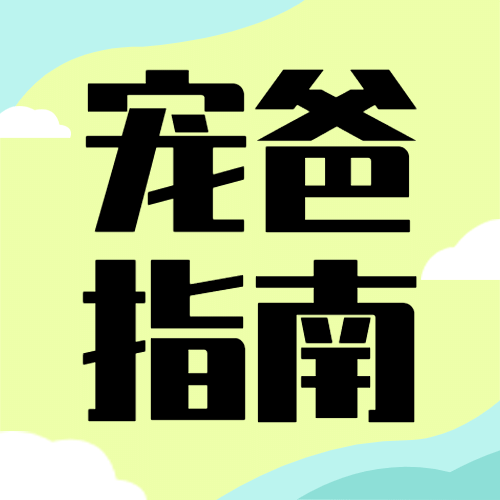 父亲节宠爸指南手绘公众号次图预览效果