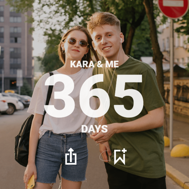 Couple Wedding Anniversary Mark Template预览效果