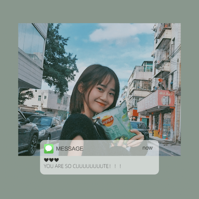 简约假消息多图框生活自拍晒照预览效果