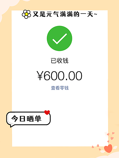 卡通今日晒单