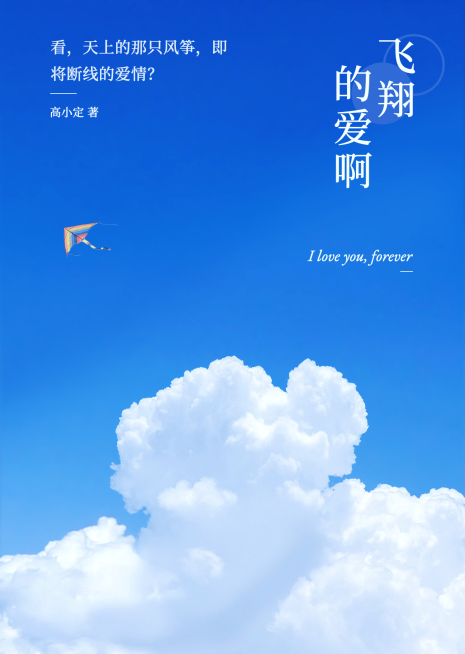 简约清爽网文网咯小说自制书籍封面预览效果