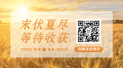 三伏天末伏夏天公众号二维码