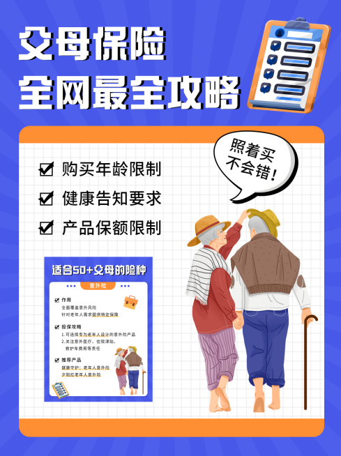 金融保险科普小红书封面配图套系预览效果