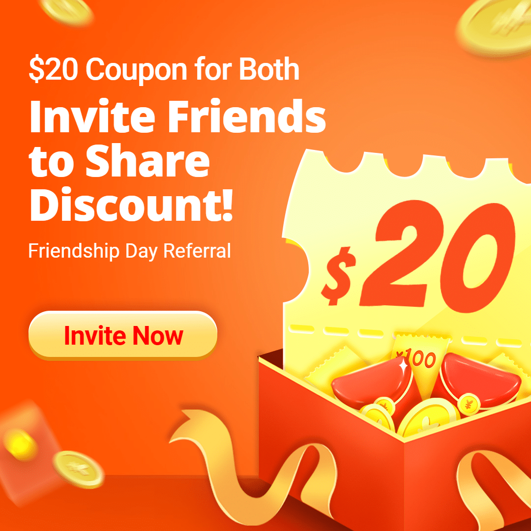 Gold Coin Element Commercial Use Friendship Day Referral Ecommerce Story