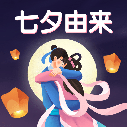 七夕节由来科普习俗传统公众号次图预览效果