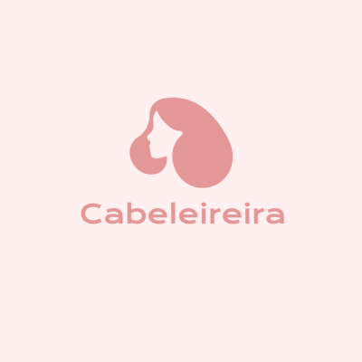 Simple Fashion Style Hair Salon Barber Shop Logo Image