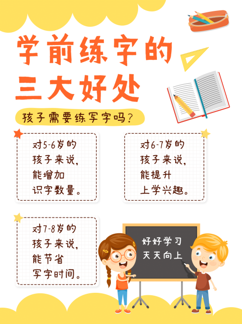 早幼教家庭教育知识科普小红书配图预览效果