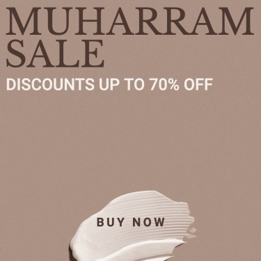 Islamic New Year Muharram Sale Makeup Beauty Discount Promo Ecommerce Product Image
