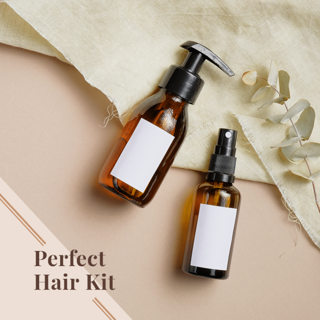 Simple Hair Products Ecommerce Product Image预览效果