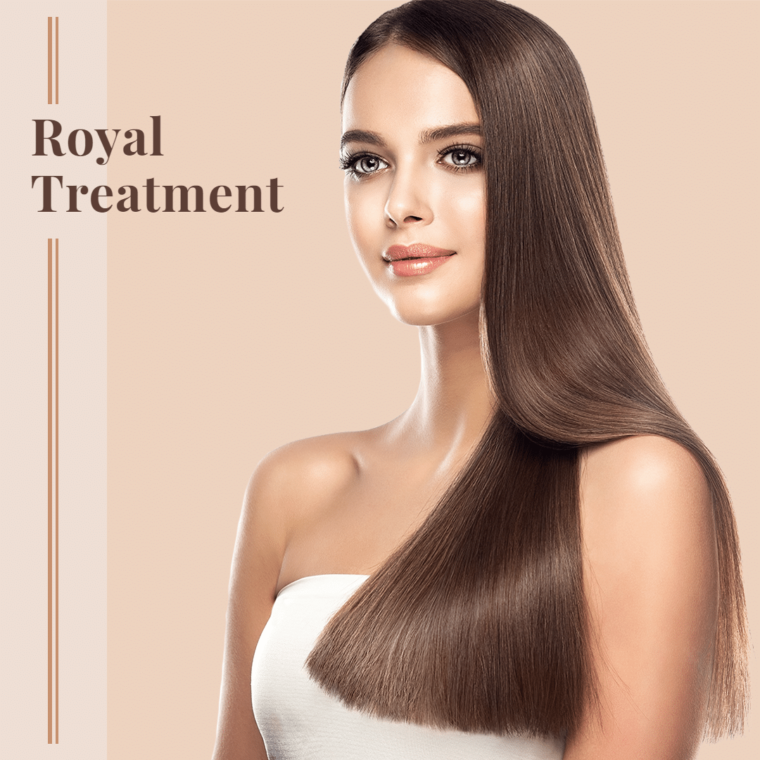 Simple Royal Treatment Hair Products Ecommerce Product Image