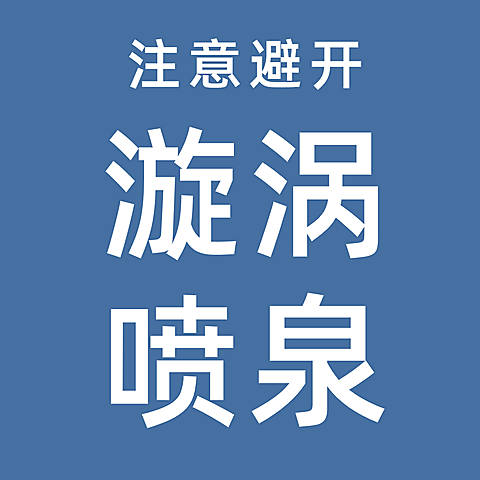 暴雨洪灾避险应对大字报