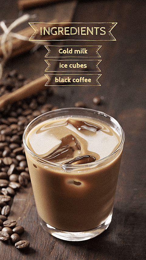 Retro Style Coffee Sale Ingridients Description Ecommerce Story