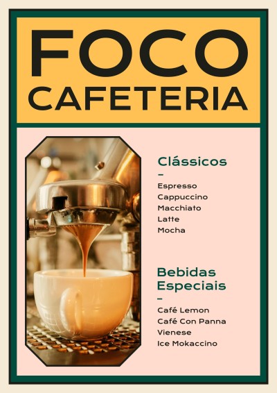 Portuguese Coffee House Menu