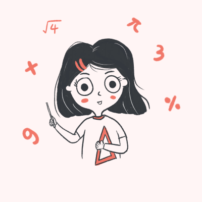 手绘可爱教师节闺蜜头像