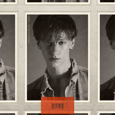 Creative Male Model Album Cover Simulation Instagram Post