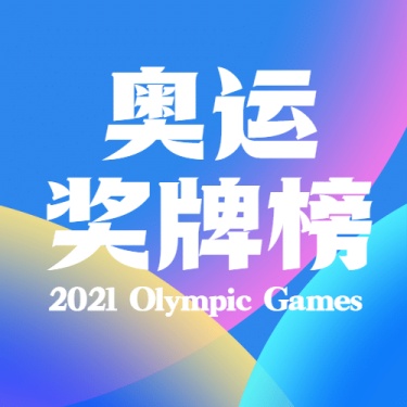 东京奥运会奖牌榜公众号次图