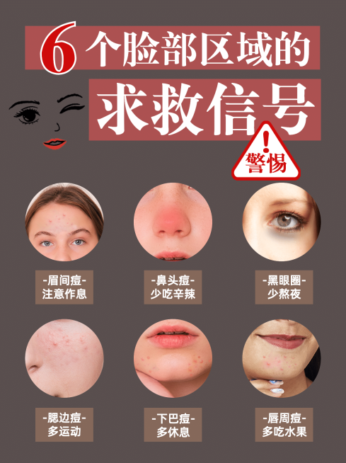 健康养生知识科普小红书封面配图预览效果